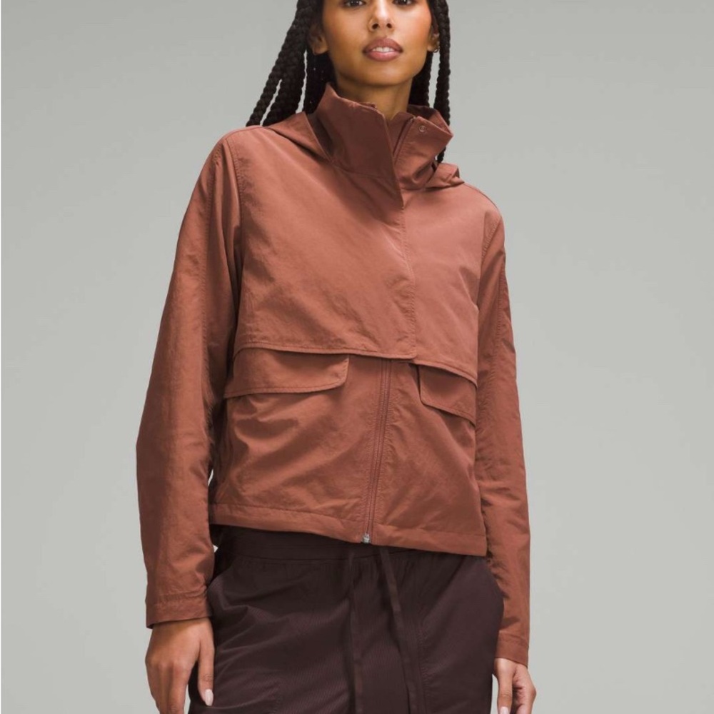 NWT Lululemon Always Effortless Jacket - Ancient Copper. Size 8
